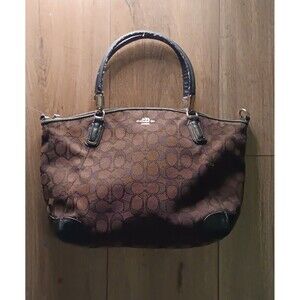 Womans small Brown Coach purse